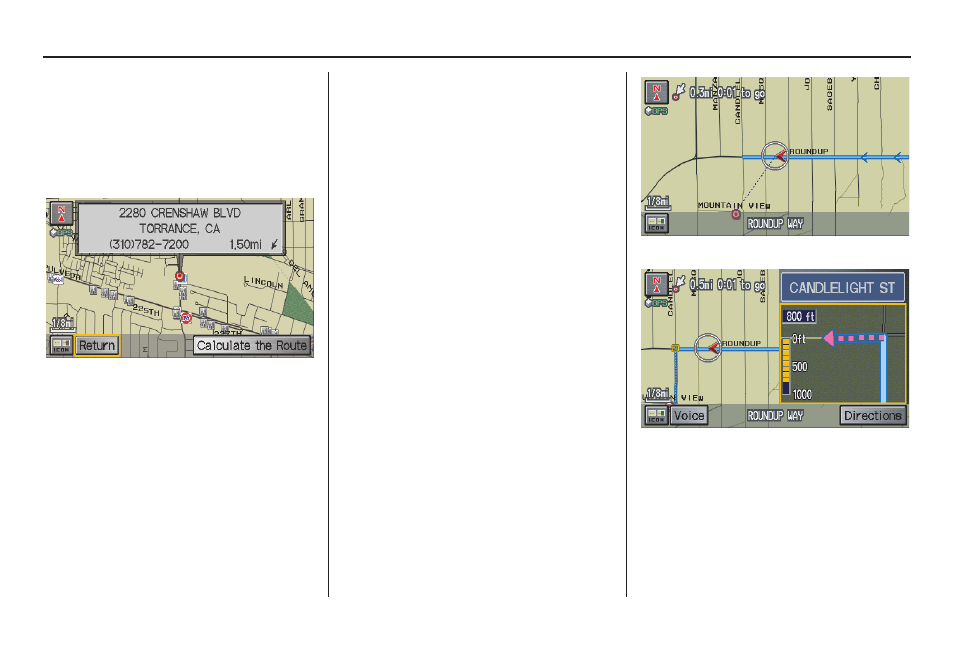 Driving to your destination | HONDA 2009 Odyssey Navigation User Manual | Page 51 / 154