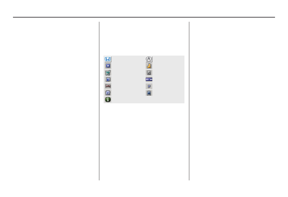 Driving to your destination, Destination icon, Landmark icons | HONDA 2009 Odyssey Navigation User Manual | Page 59 / 154