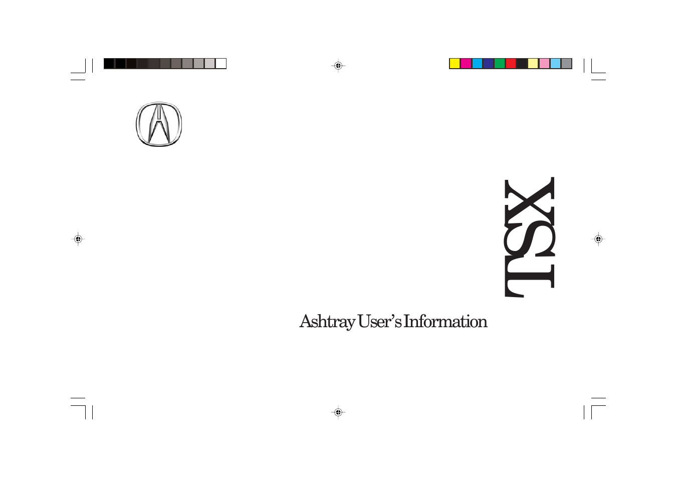 HONDA Ashtray 08U25-SEC-2000-81 User Manual | 4 pages