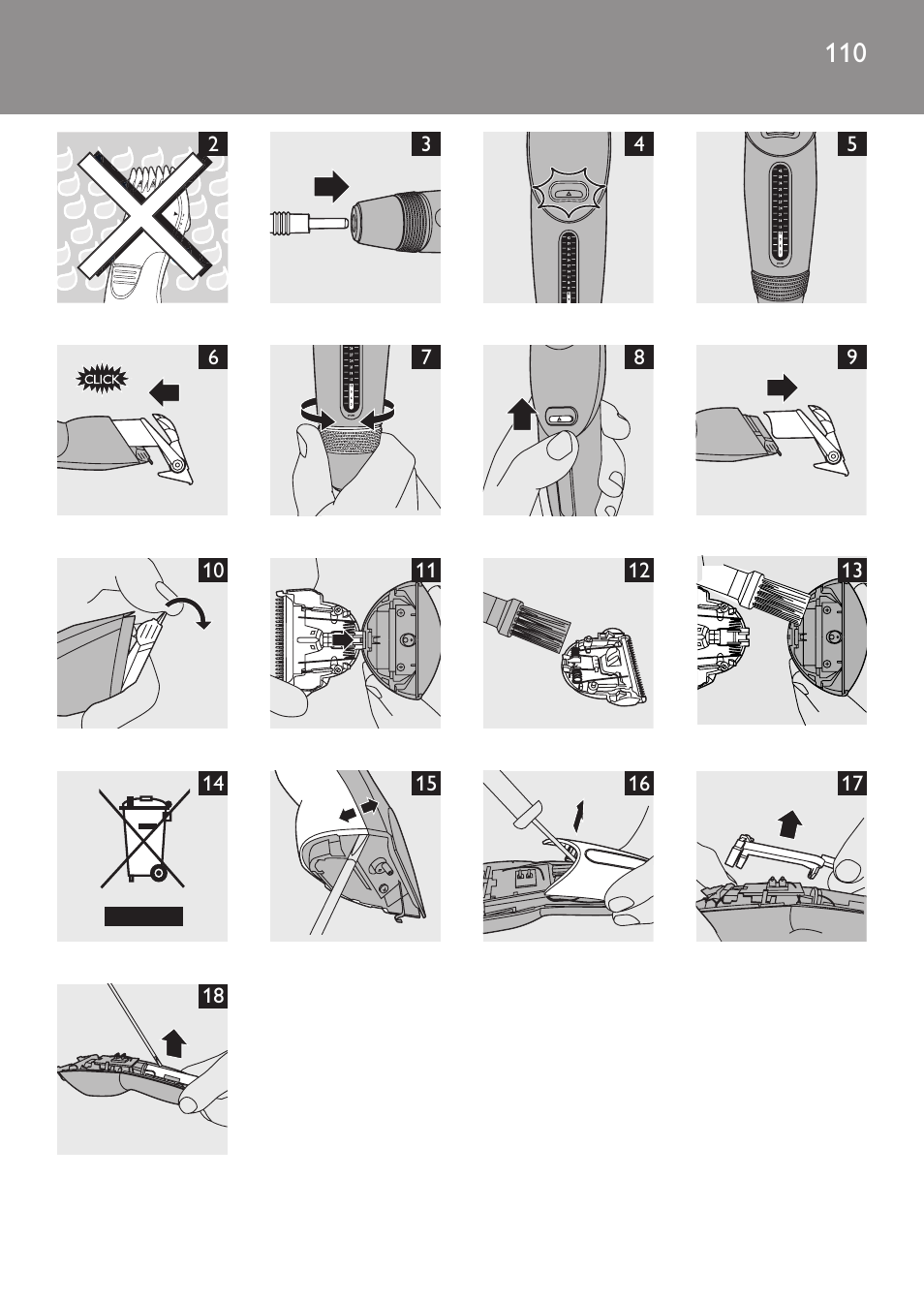 Philips QC 5070 User Manual | Page 110 / 112