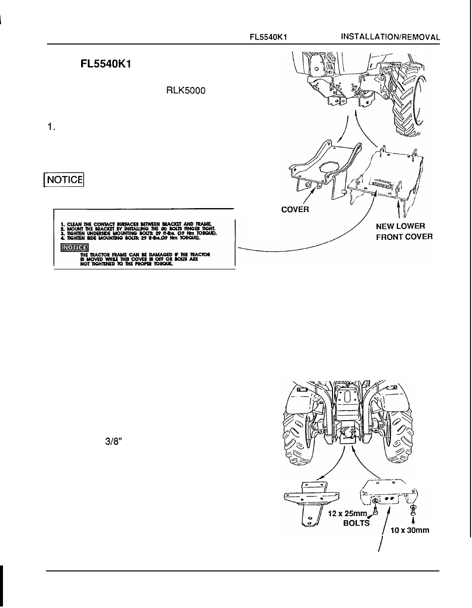 Sub-frame installation/removal, Sub-frame | HONDA FL5540K1 User Manual | Page 15 / 56
