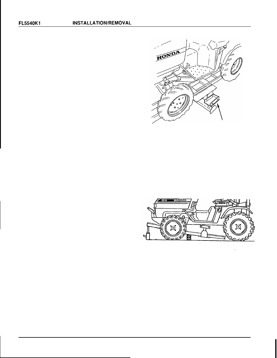 HONDA FL5540K1 User Manual | Page 18 / 56