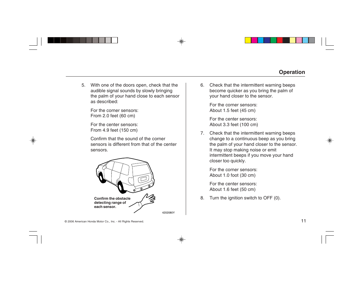 HONDA RDX User Manual | Page 11 / 16