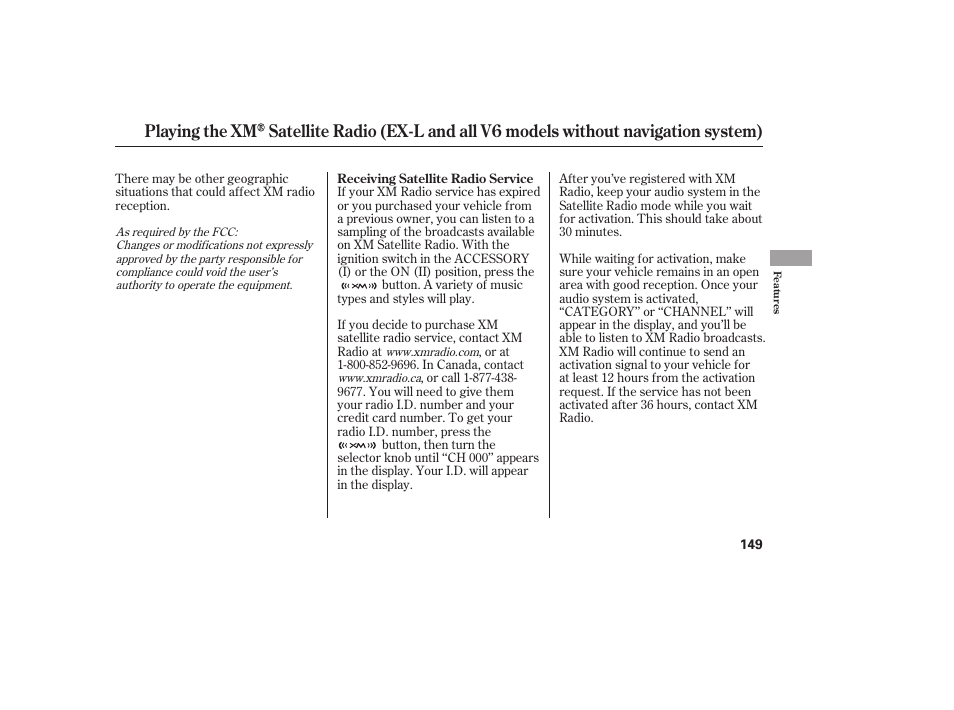 HONDA 00X31-TE0-6000 User Manual | Page 155 / 414