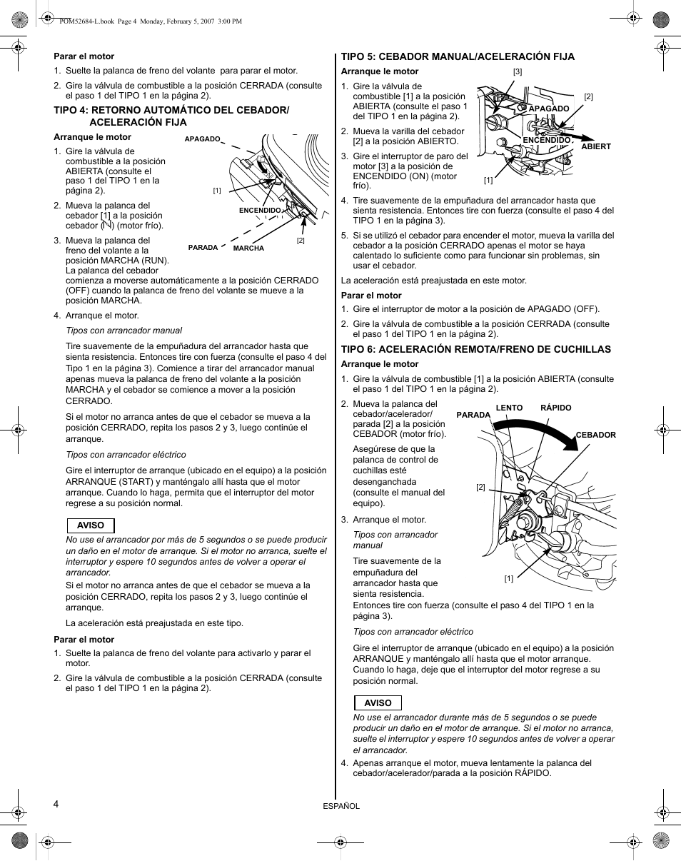 HONDA GCV190 User Manual | Page 36 / 48