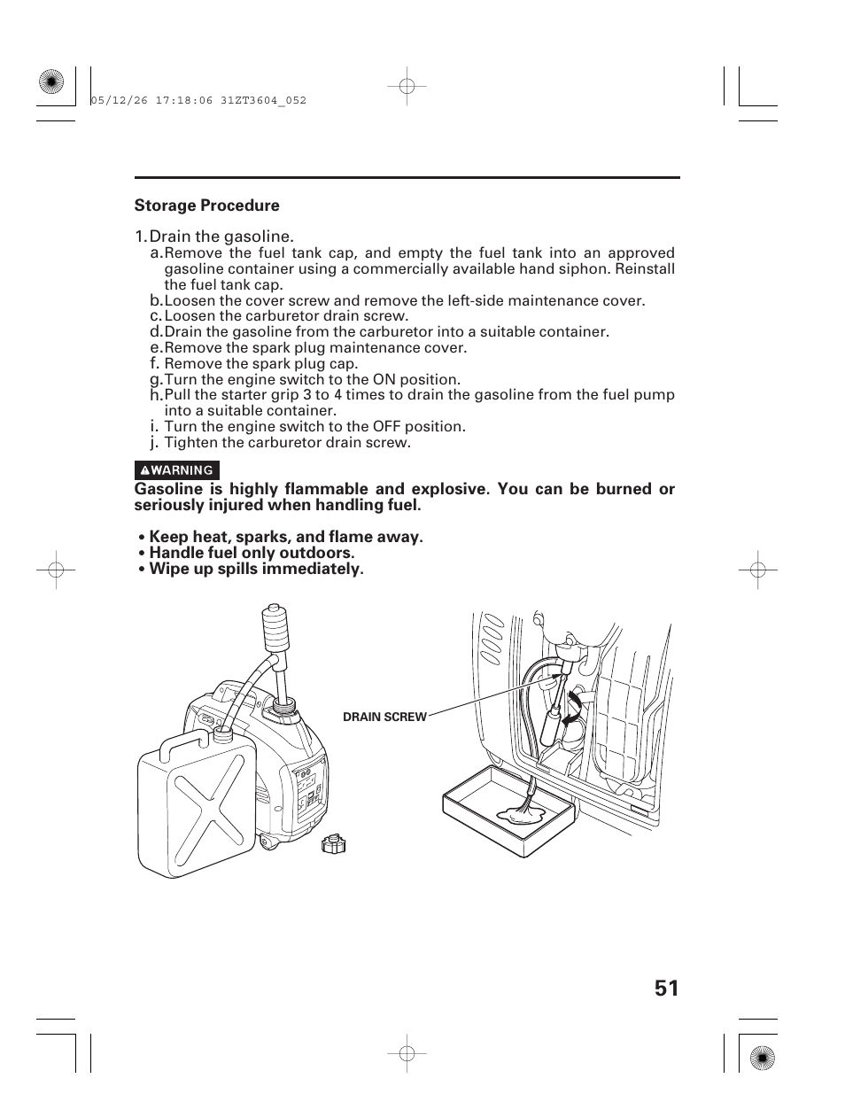 HONDA EU1000i User Manual | Page 53 / 71