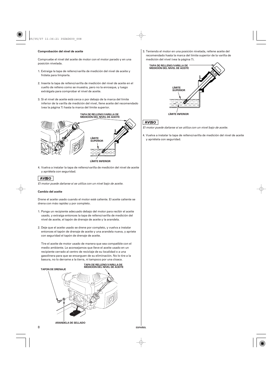 HONDA GXV50 User Manual | Page 40 / 48