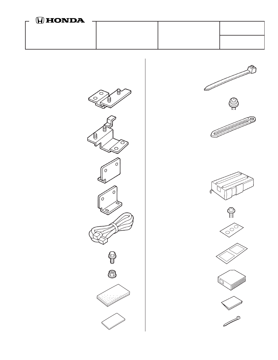 HONDA 08B26-S9V-100 User Manual | 8 pages
