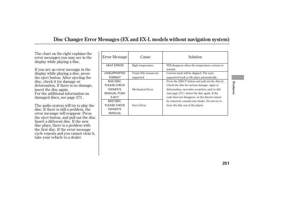 HONDA 2008 Odyssey User Manual | Page 257 / 526