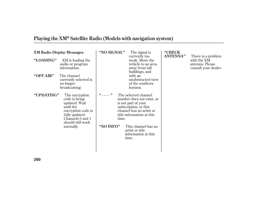 HONDA 2008 Odyssey User Manual | Page 266 / 526