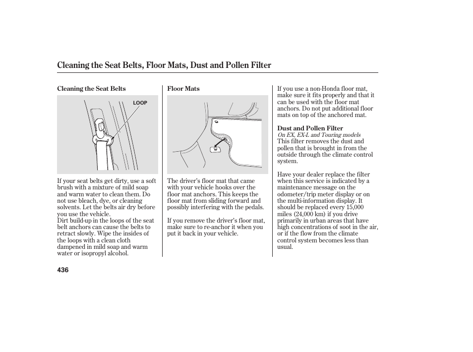 HONDA 2008 Odyssey User Manual | Page 442 / 526