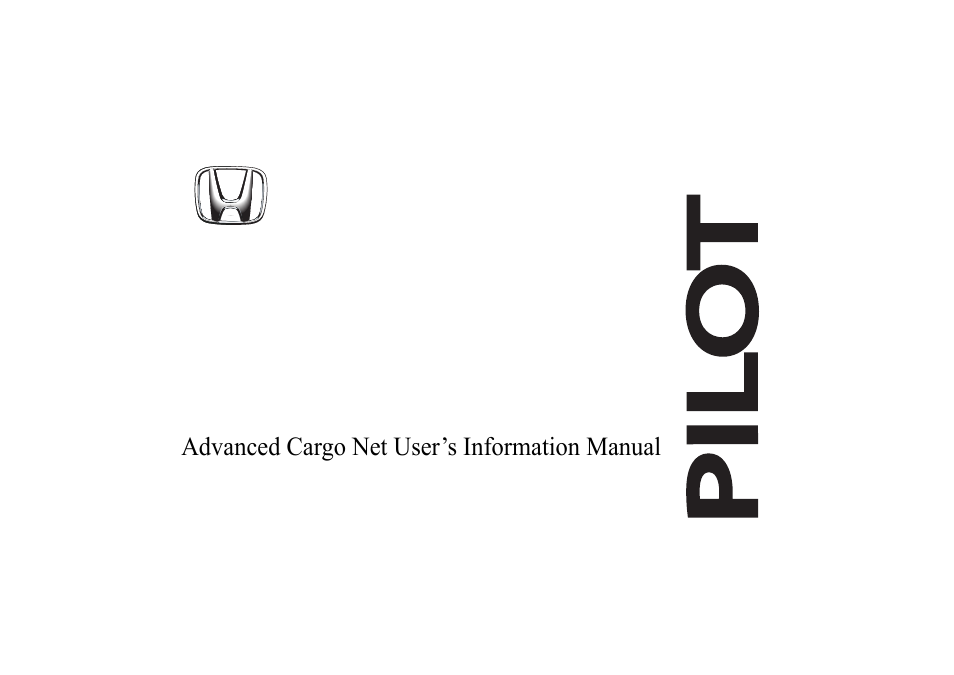 HONDA 08L96-SZA-1A00-81 User Manual | 5 pages