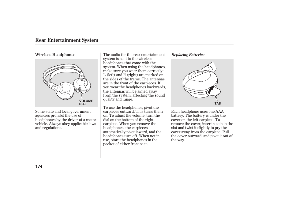 Rear entertainment system | HONDA 00X31-S9V-6502 User Manual | Page 180 / 330