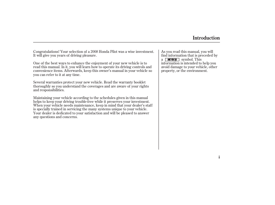 Introduction | HONDA 00X31-S9V-6502 User Manual | Page 3 / 330