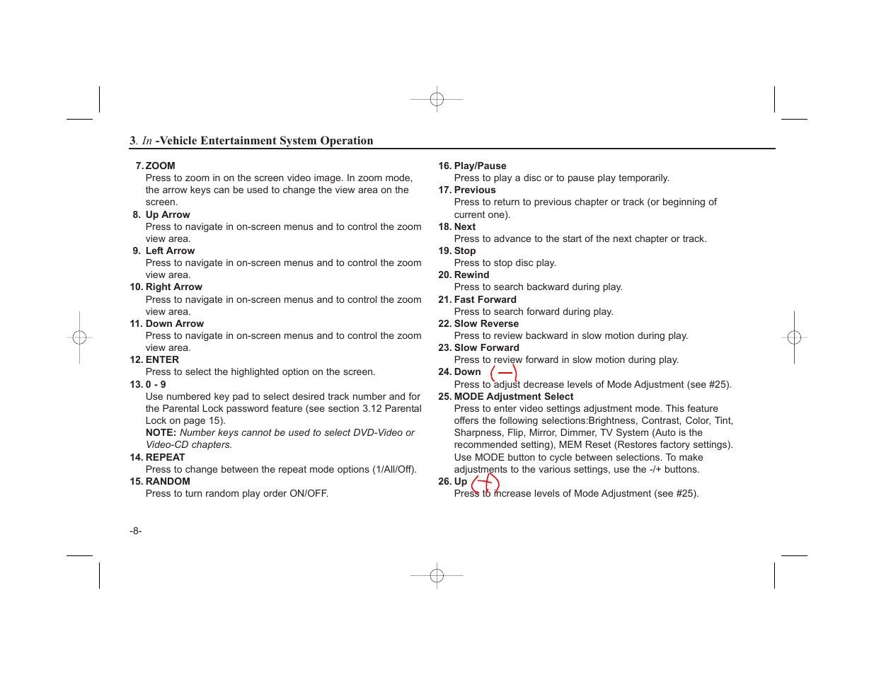 HONDA Vehicle Entertainment System User Manual | Page 14 / 32