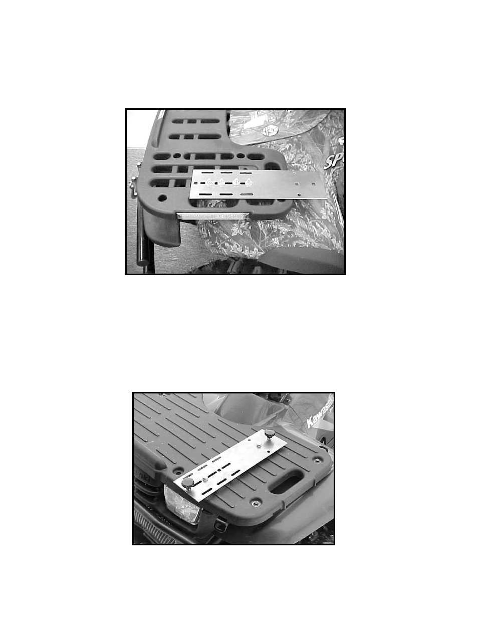 Polaris composite rack, Kawasaki composite rack | HONDA Quicksilver 54 User Manual | Page 11 / 23