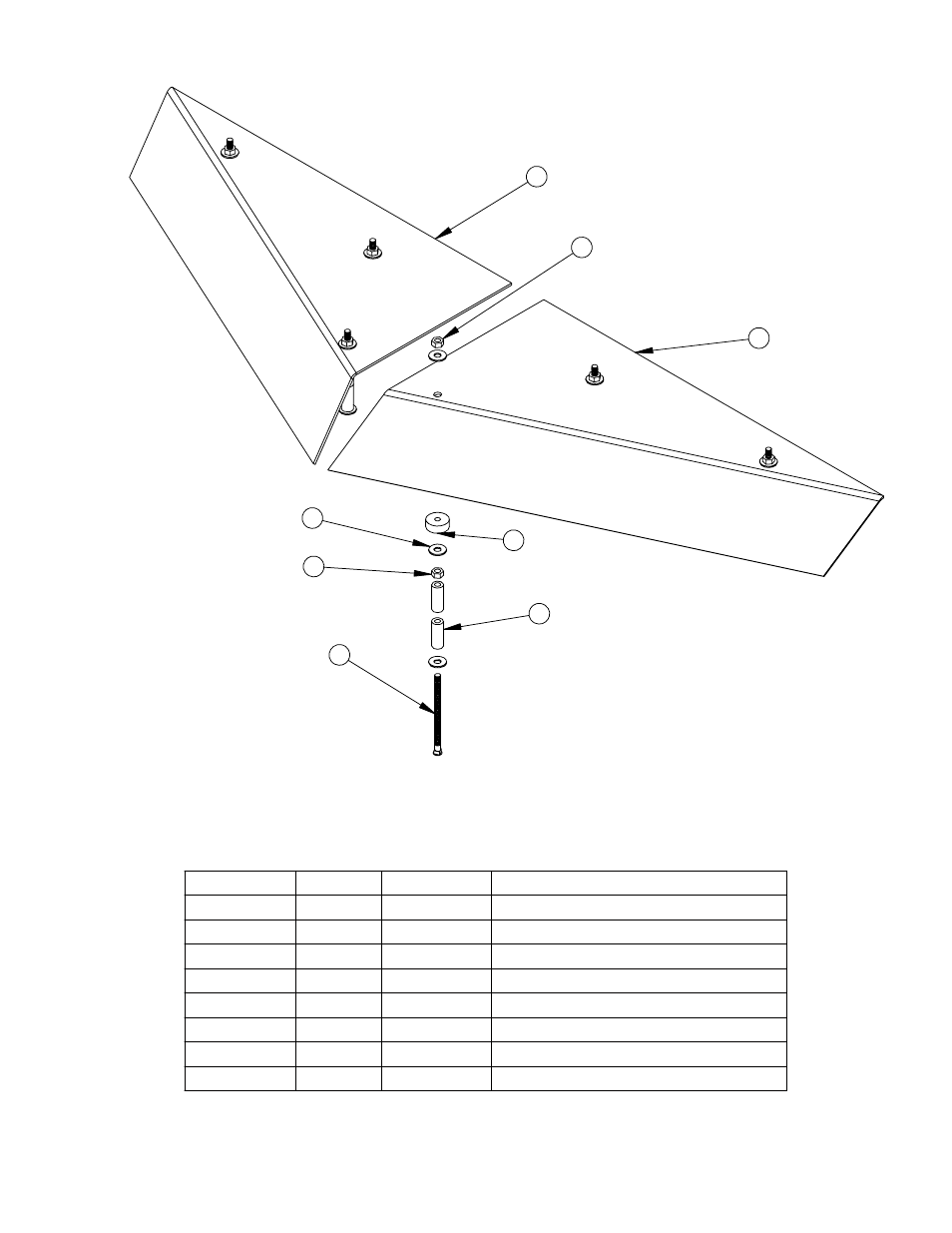 Belt cover assembly parts list | HONDA Quicksilver 54 User Manual | Page 18 / 23