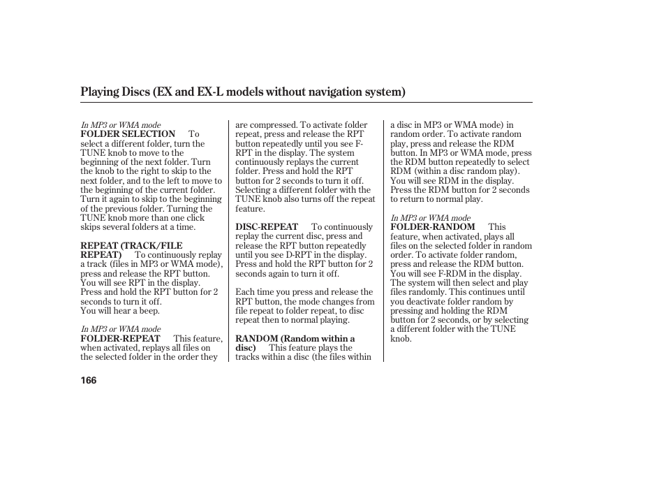 HONDA 2008 User Manual | Page 172 / 374
