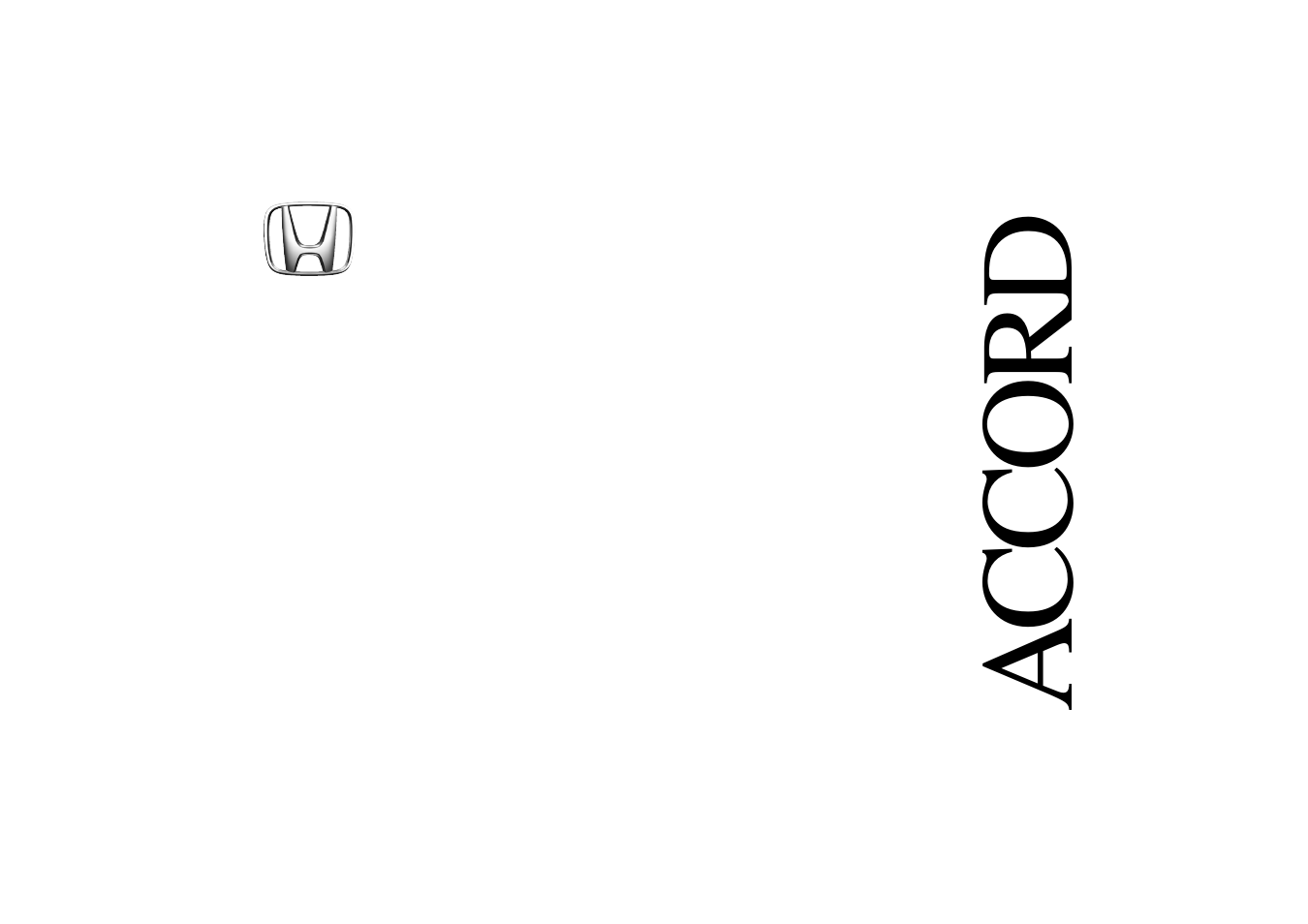 HONDA 2007 Accord Cargo Hook User Manual | 4 pages