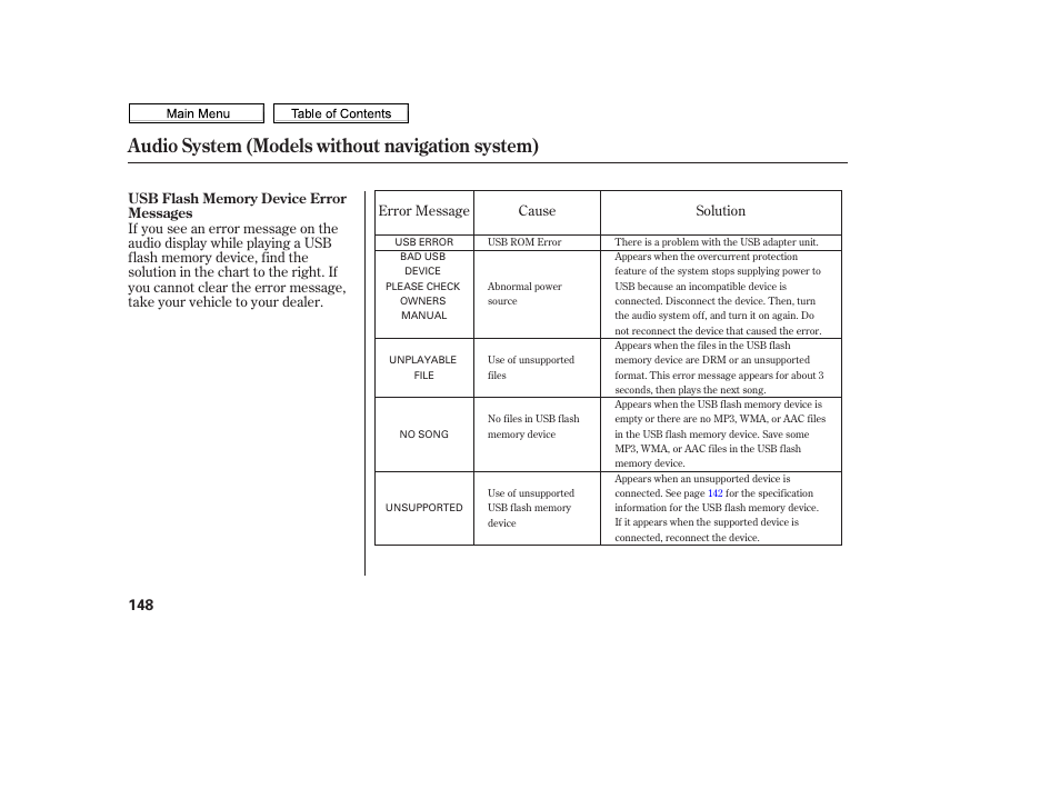 Audio system (models without navigation system) | HONDA 2010 Civic Sedan User Manual | Page 151 / 387