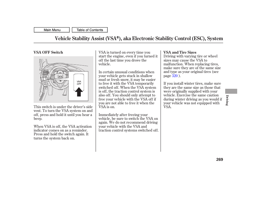 HONDA 2010 Civic Sedan User Manual | Page 272 / 387