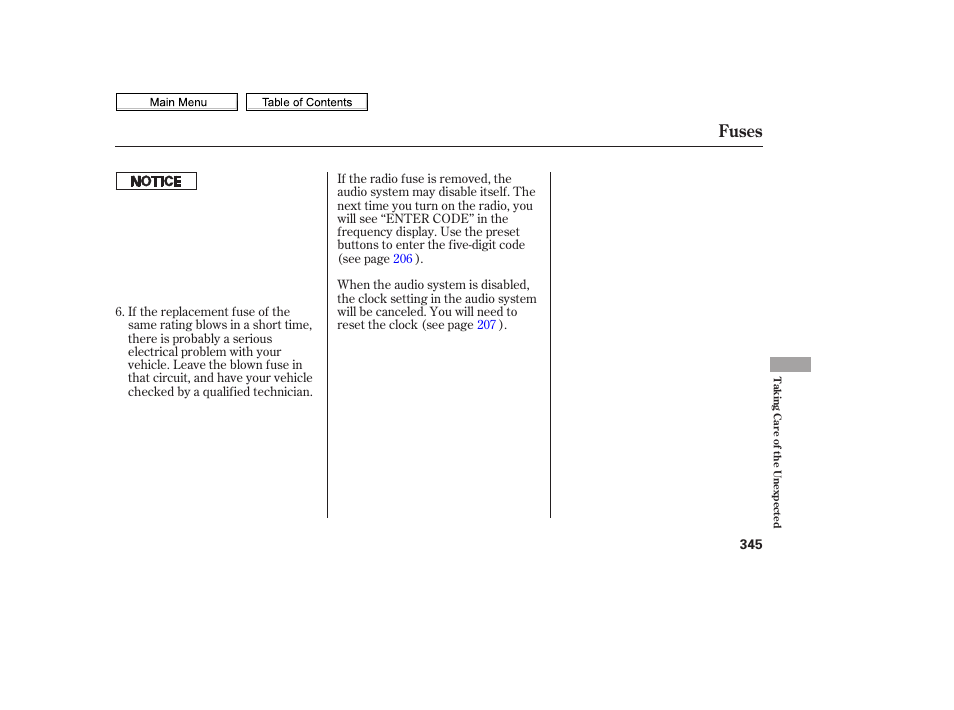 Fuses | HONDA 2010 Civic Sedan User Manual | Page 348 / 387