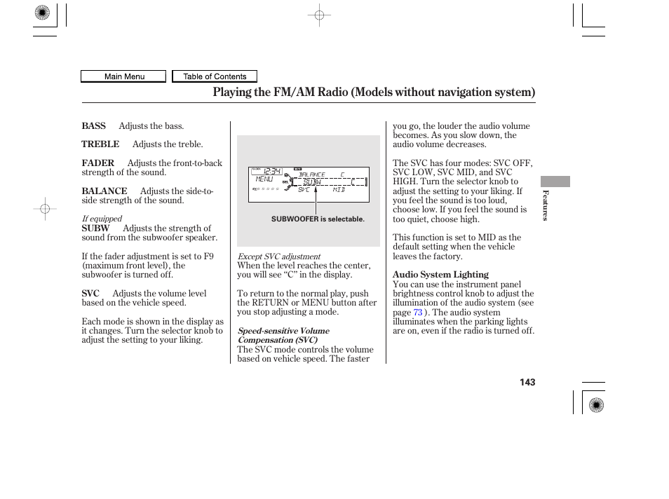 HONDA 2010 Accord Coupe User Manual | Page 146 / 404