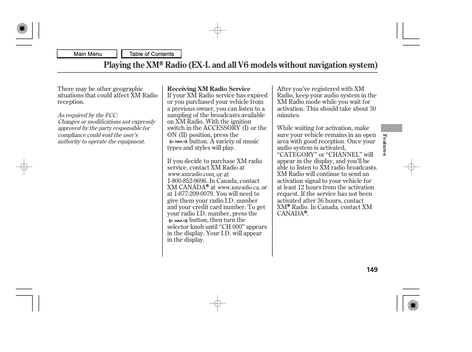 HONDA 2010 Accord Coupe User Manual | Page 152 / 404