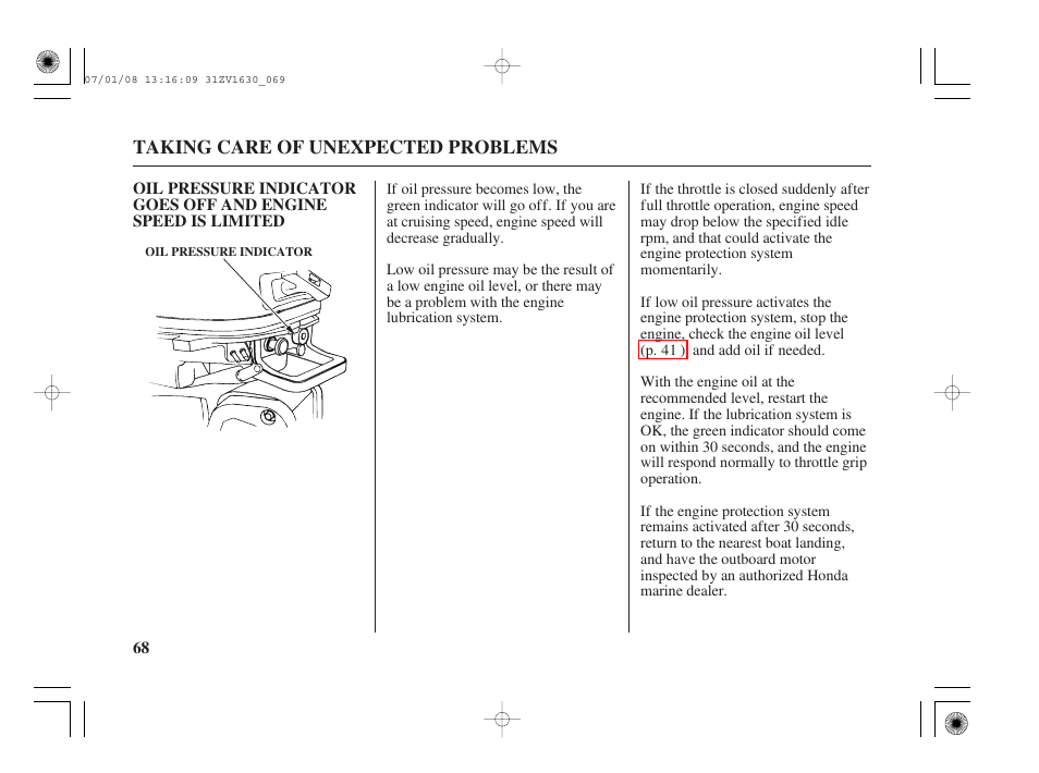 HONDA Outboard Motor BF5A User Manual | Page 70 / 95