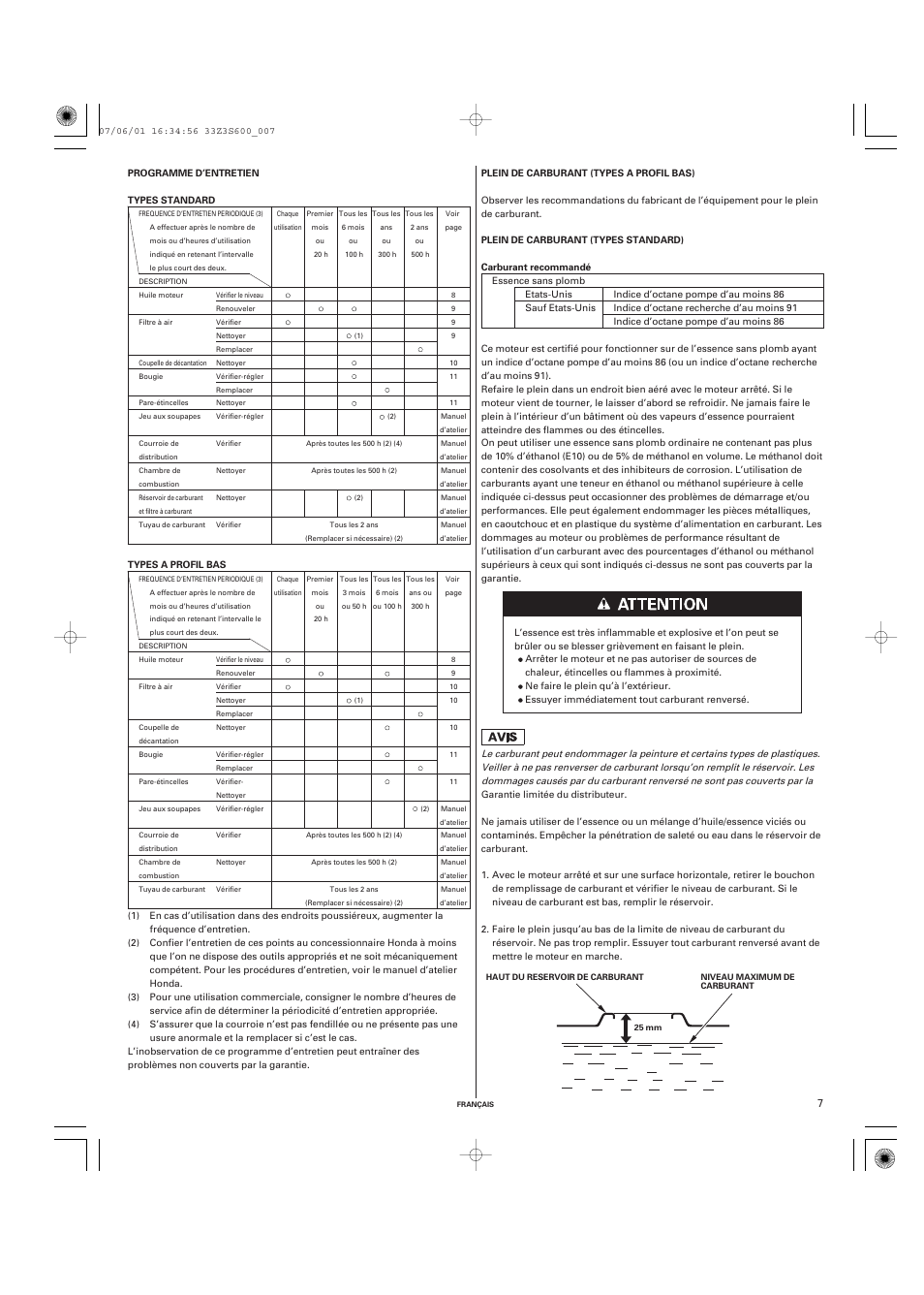 HONDA IGX440 User Manual | Page 31 / 72