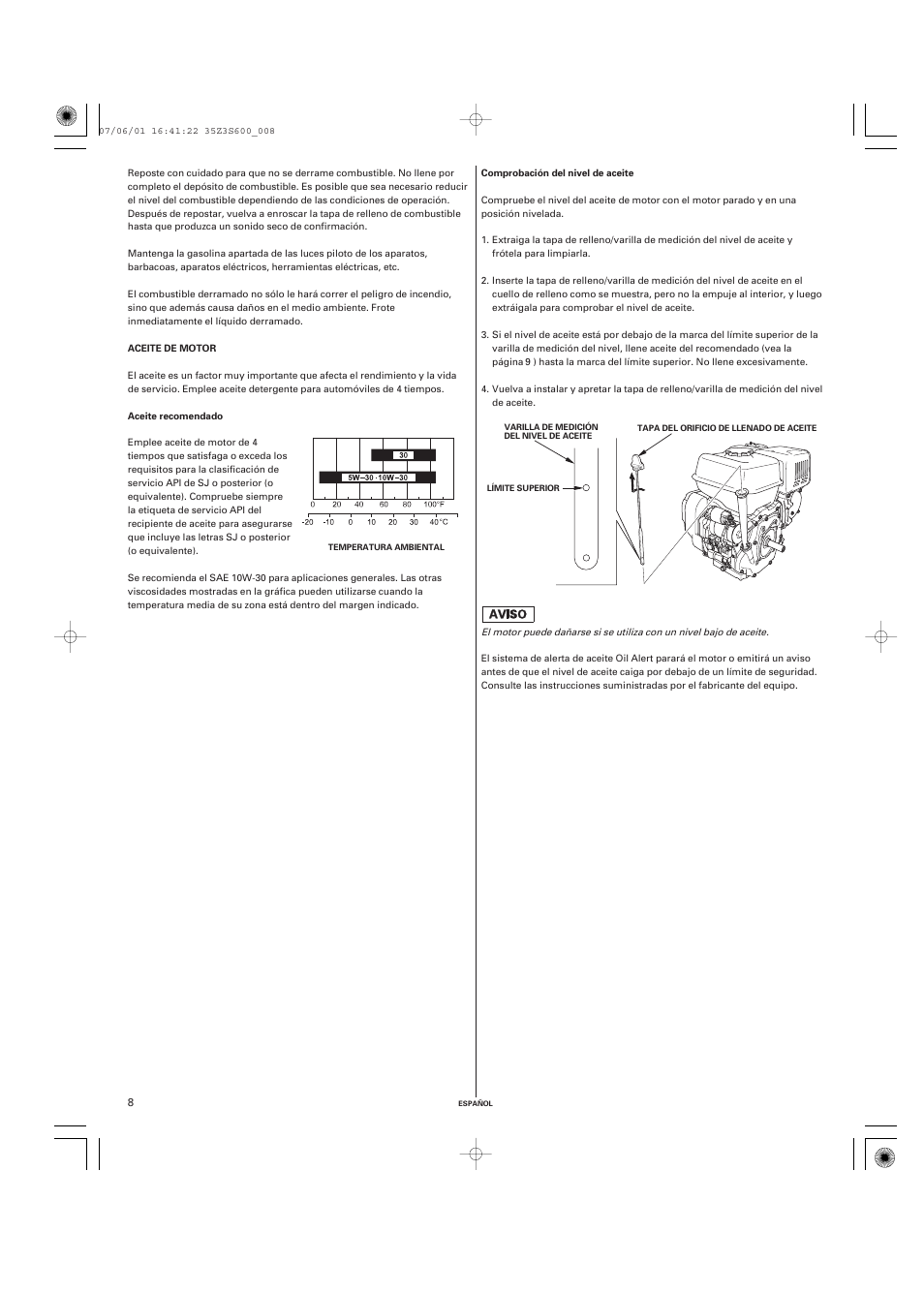 HONDA IGX440 User Manual | Page 56 / 72