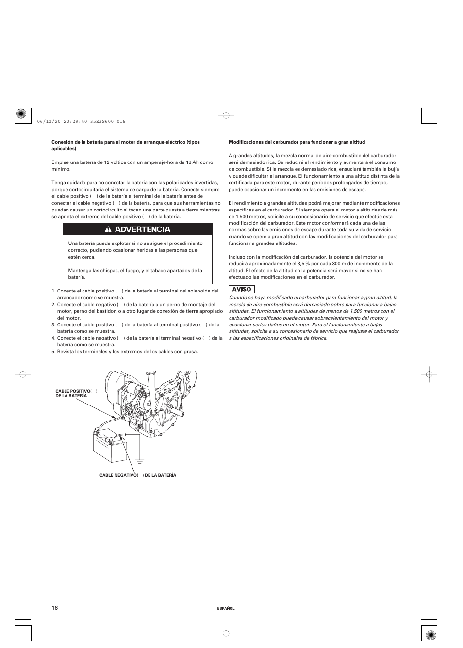 HONDA IGX440 User Manual | Page 64 / 72