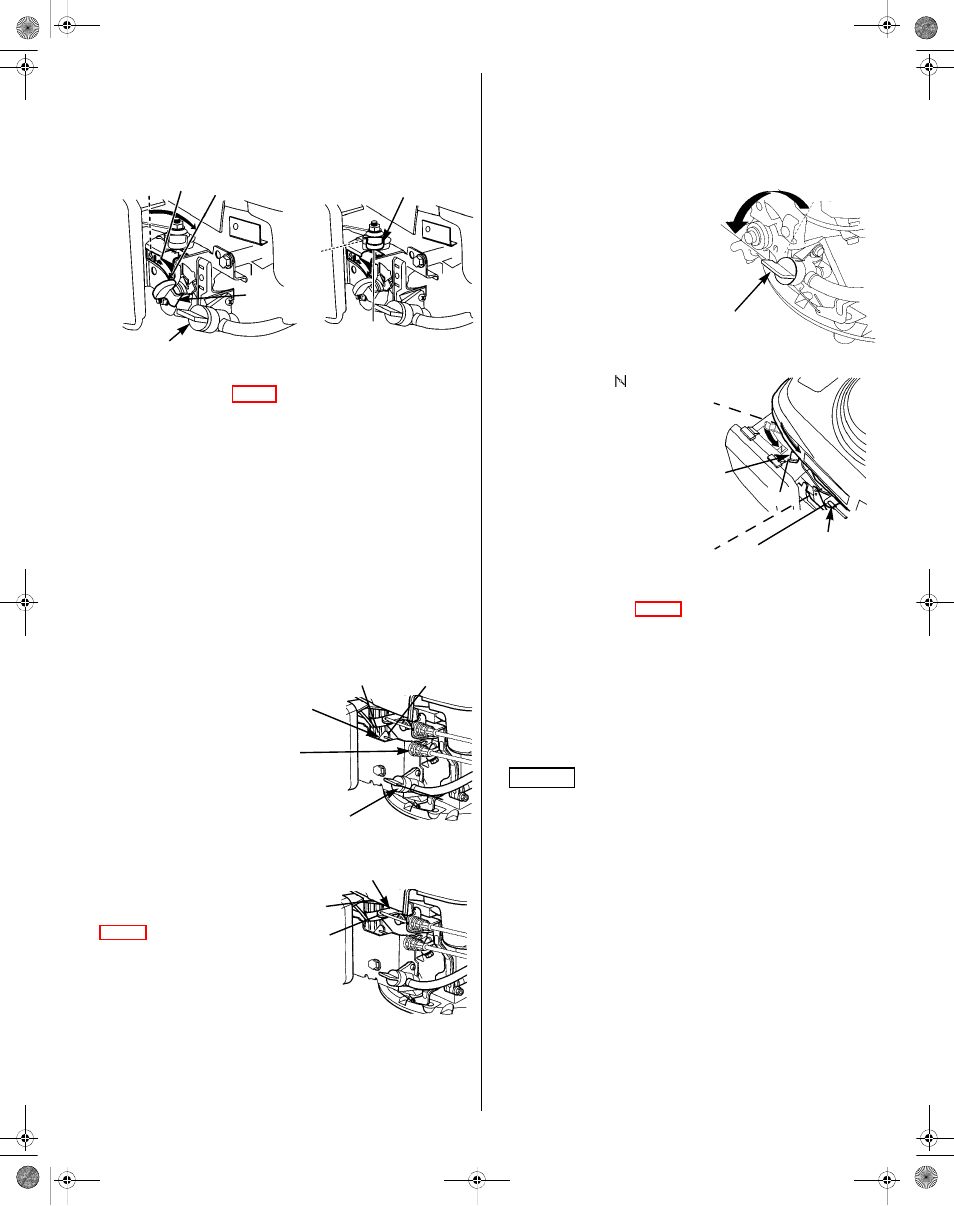 Type 2: manual choke/manual throttle, Type 3: flywheel brake/remote choke/fixed throttle, Type 4: automatic choke return/fixed throttle | HONDA GCV160 User Manual | Page 5 / 56