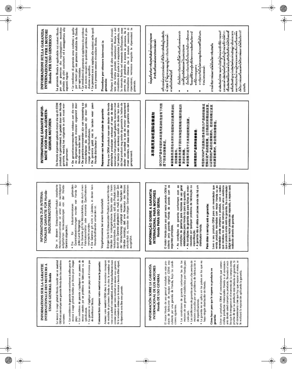 HONDA GCV160 User Manual | Page 55 / 56