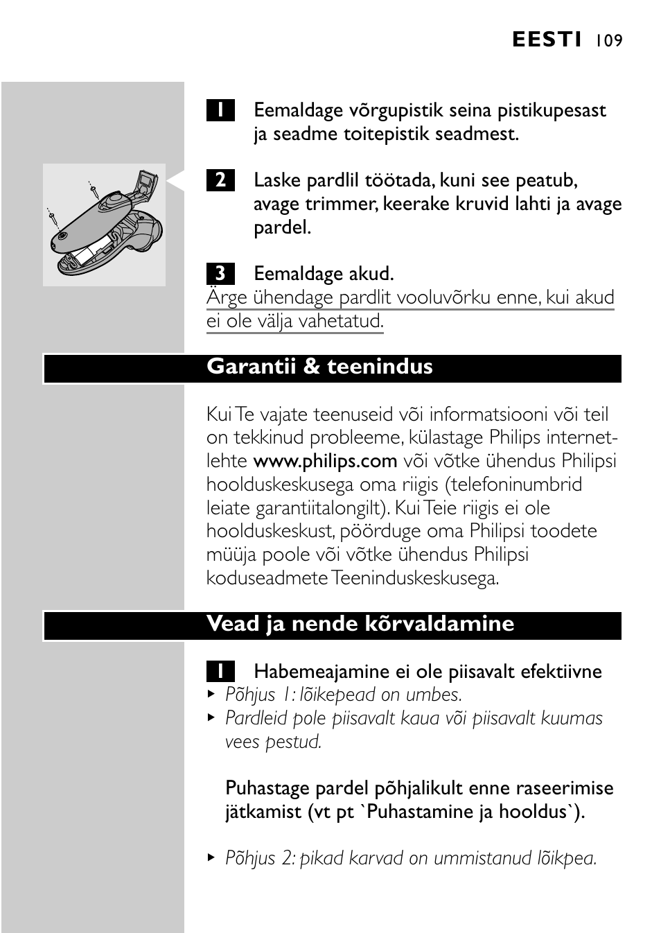 Philips HQ7830 User Manual | Page 107 / 164