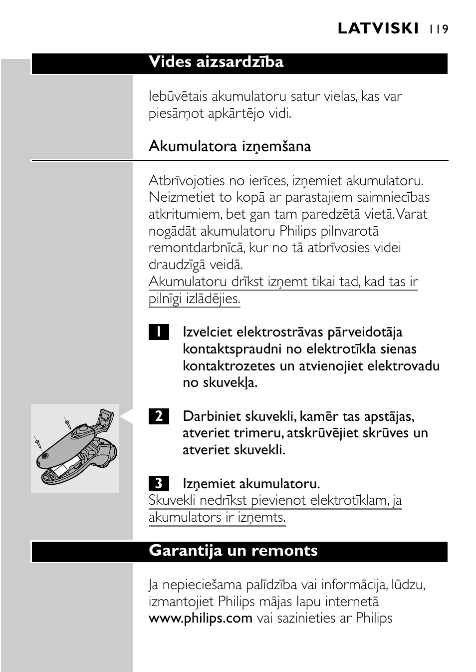 Philips HQ7830 User Manual | Page 117 / 164
