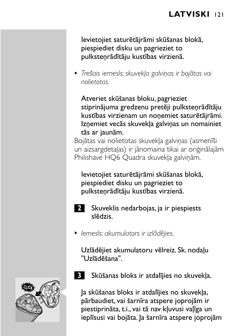 Philips HQ7830 User Manual | Page 119 / 164
