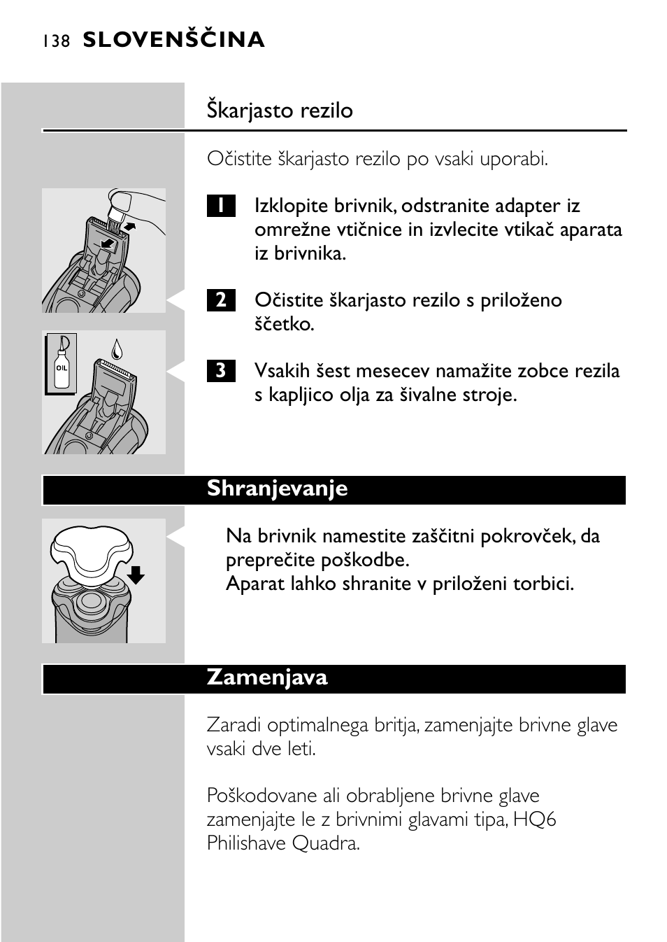 Philips HQ7830 User Manual | Page 136 / 164