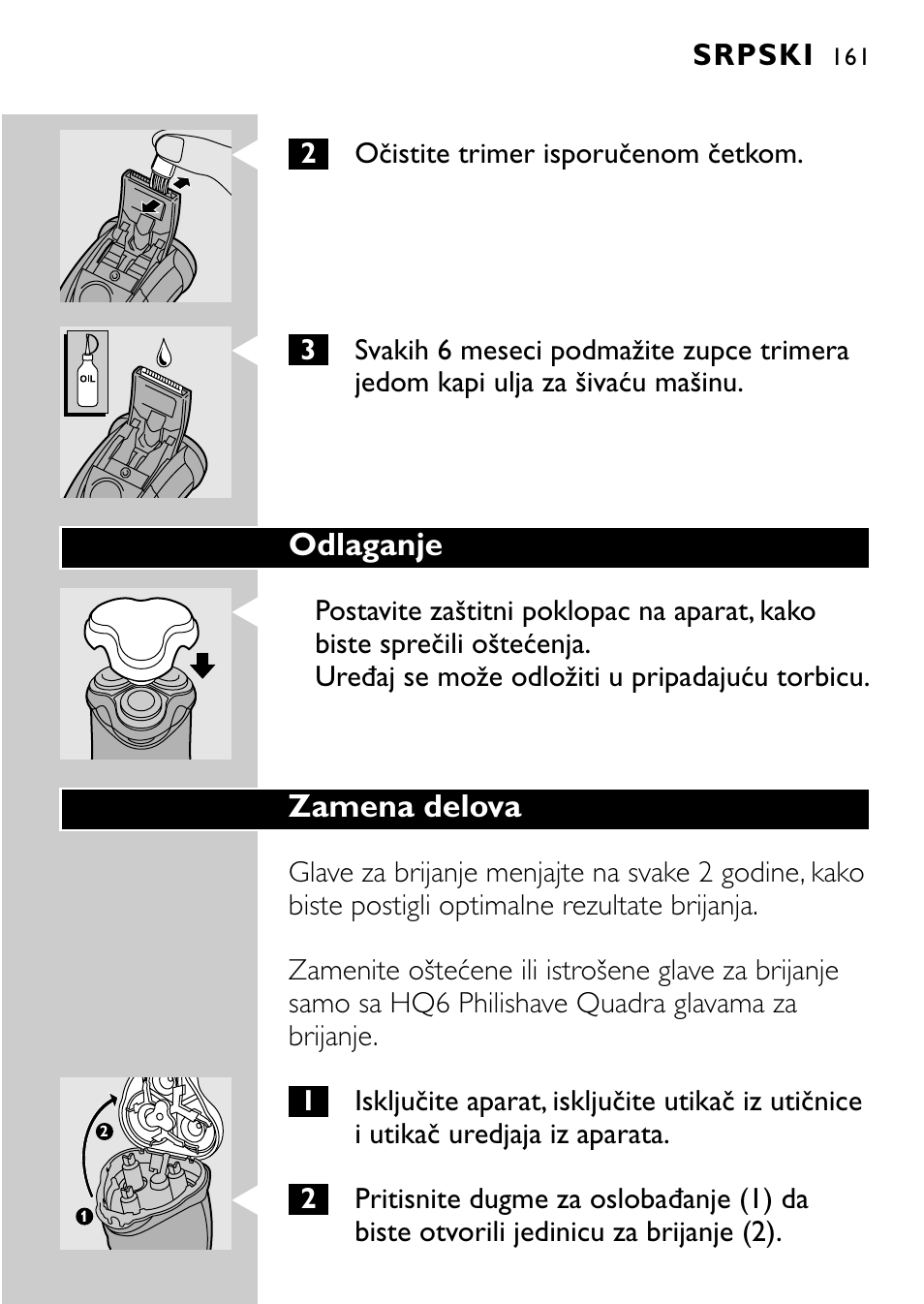 Philips HQ7830 User Manual | Page 159 / 164