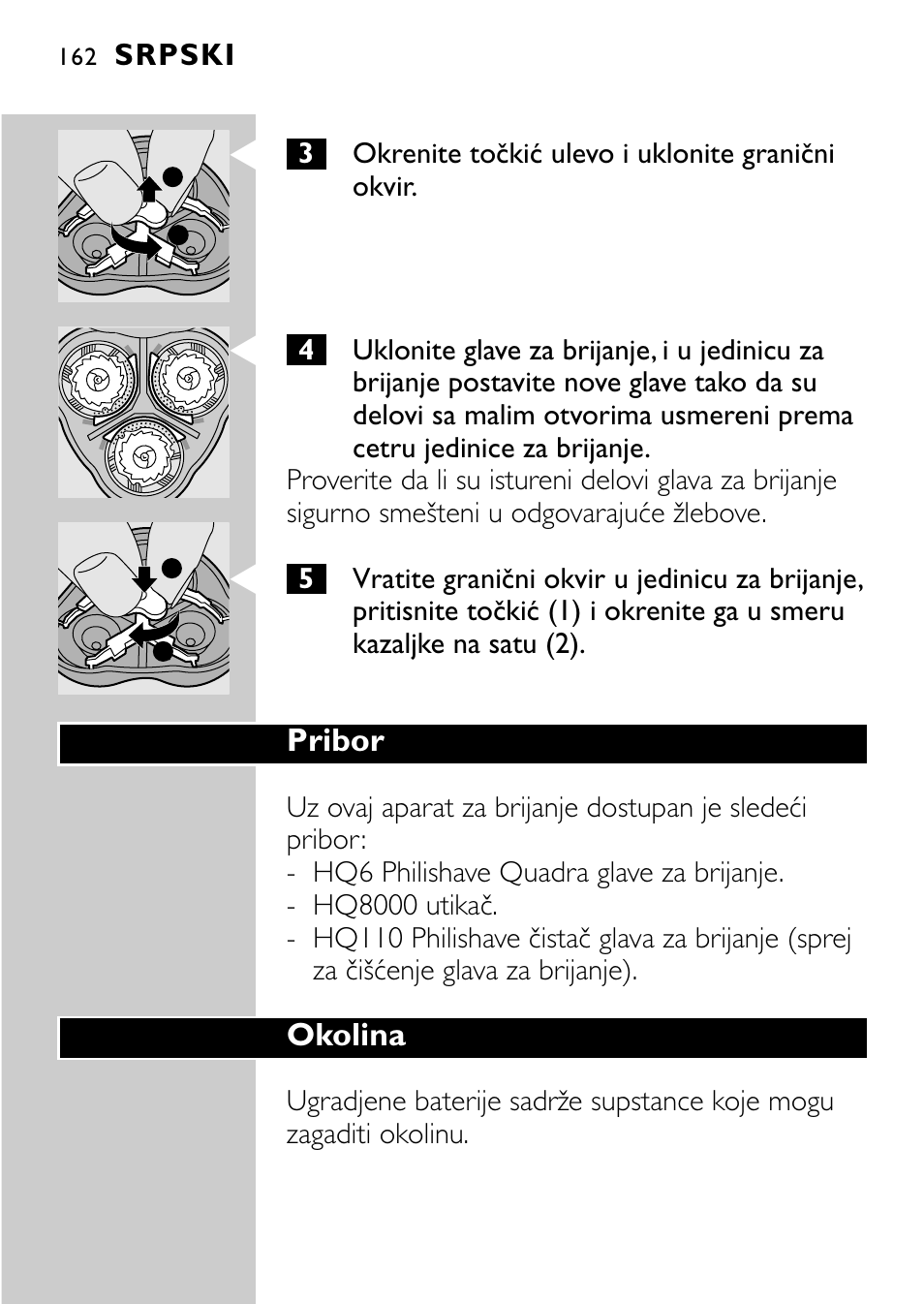 Philips HQ7830 User Manual | Page 160 / 164