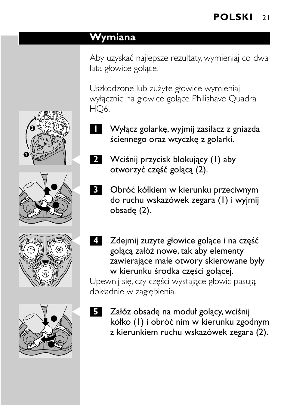 Philips HQ7830 User Manual | Page 19 / 164