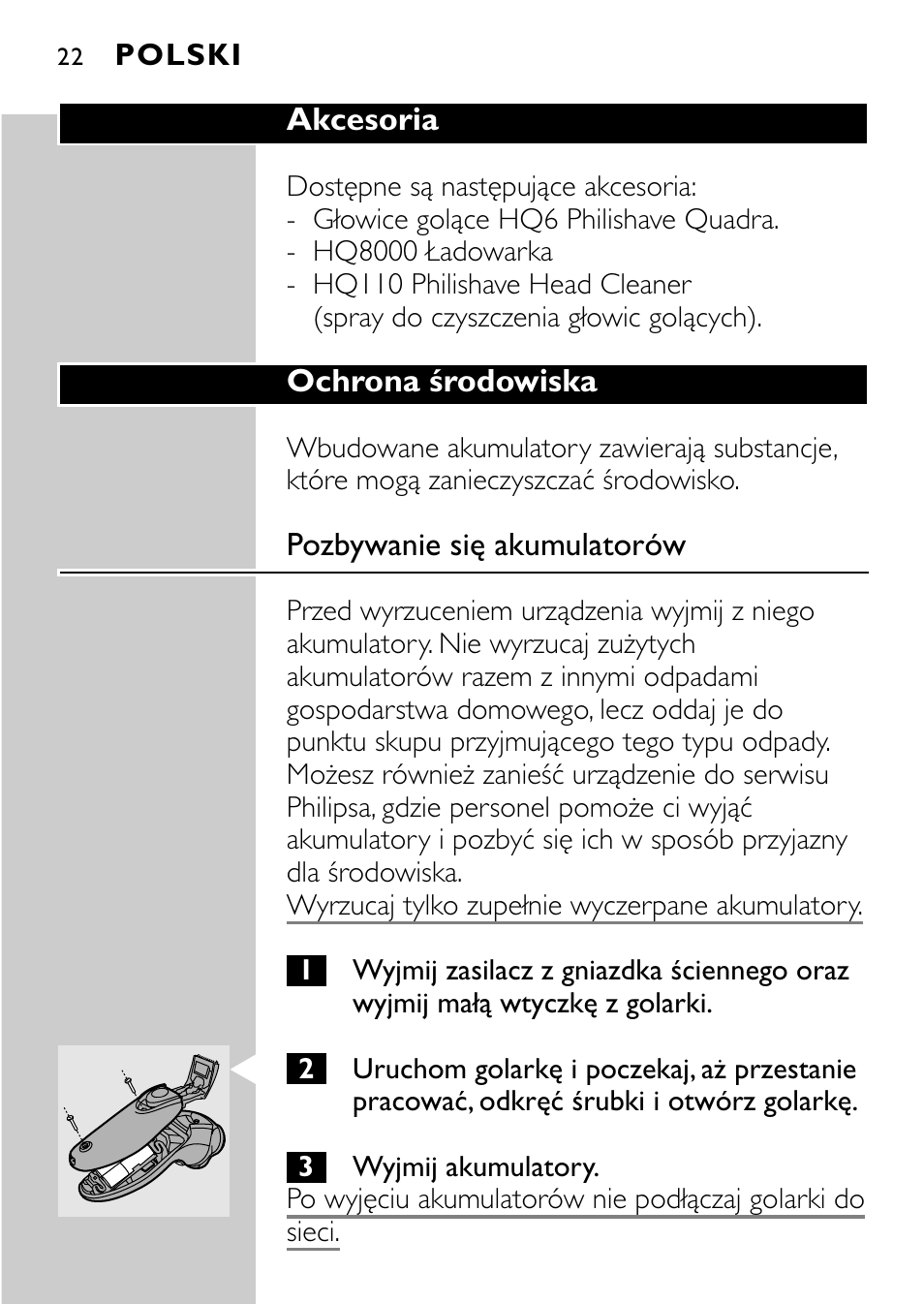 Philips HQ7830 User Manual | Page 20 / 164