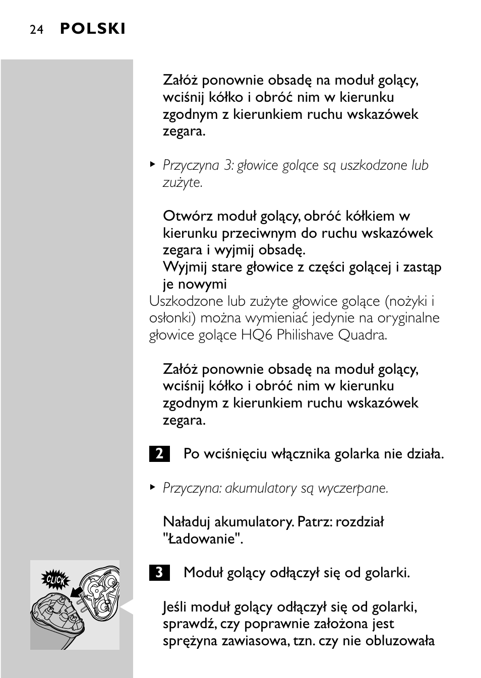 Philips HQ7830 User Manual | Page 22 / 164