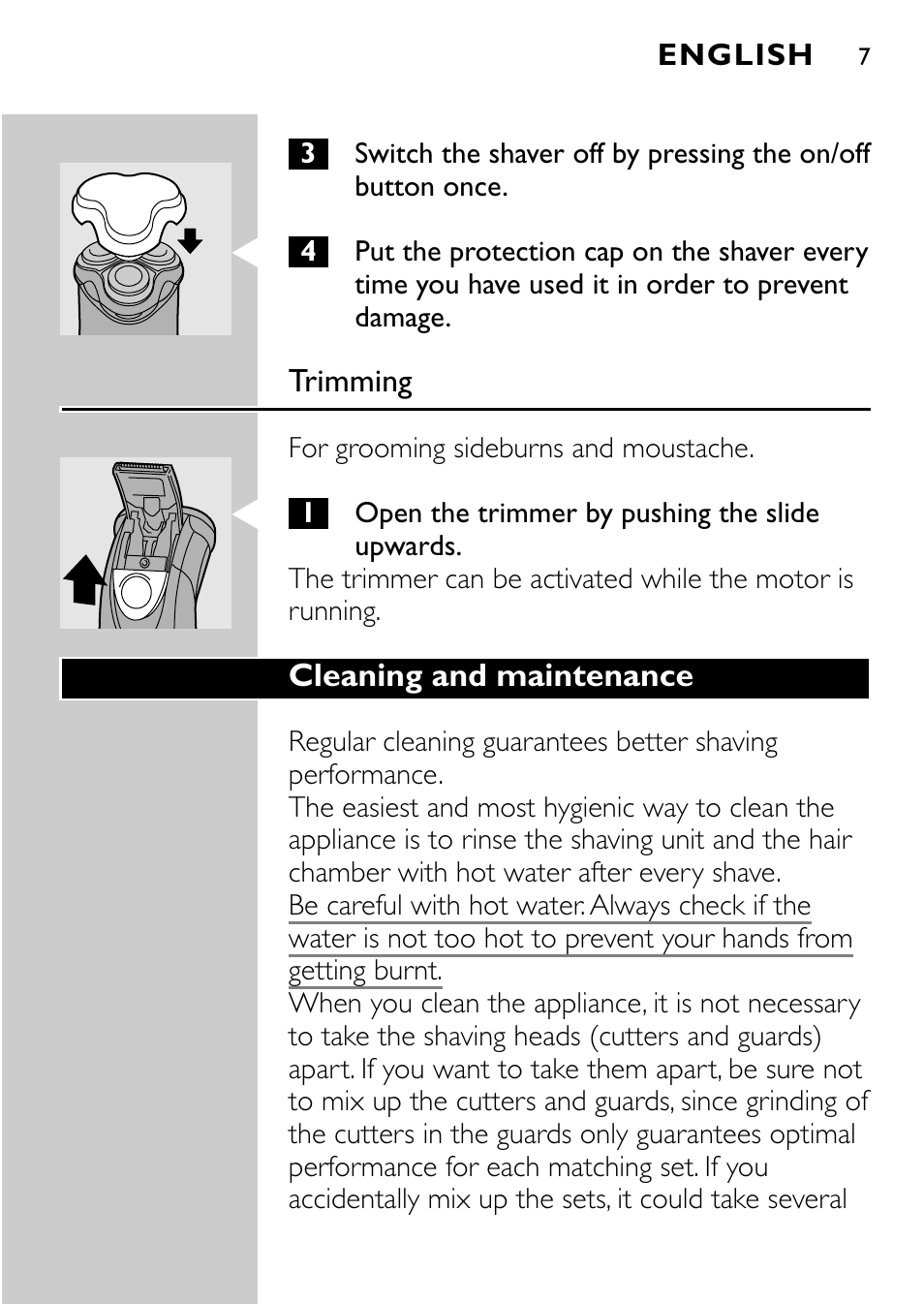 Philips HQ7830 User Manual | Page 5 / 164