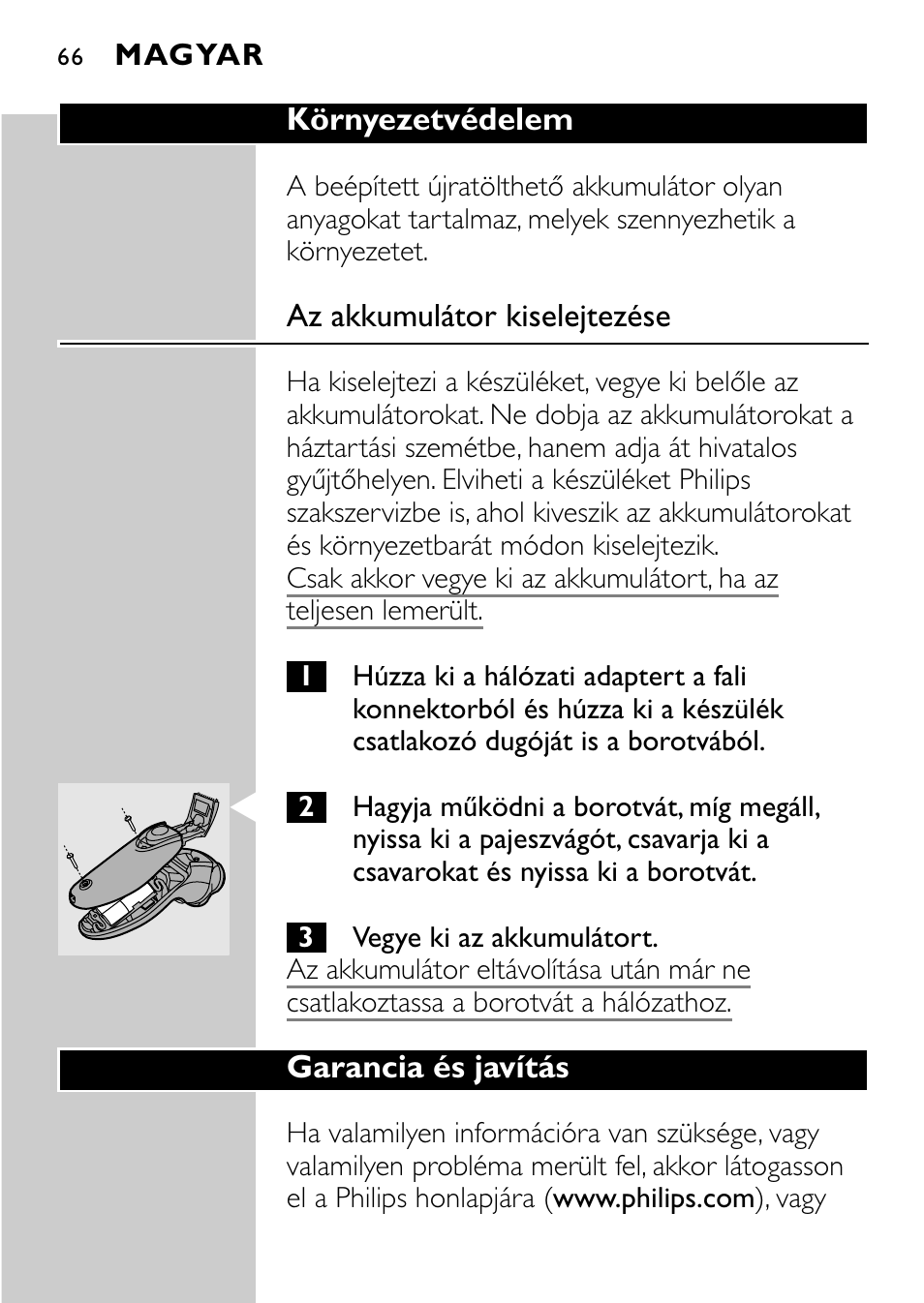 Philips HQ7830 User Manual | Page 64 / 164