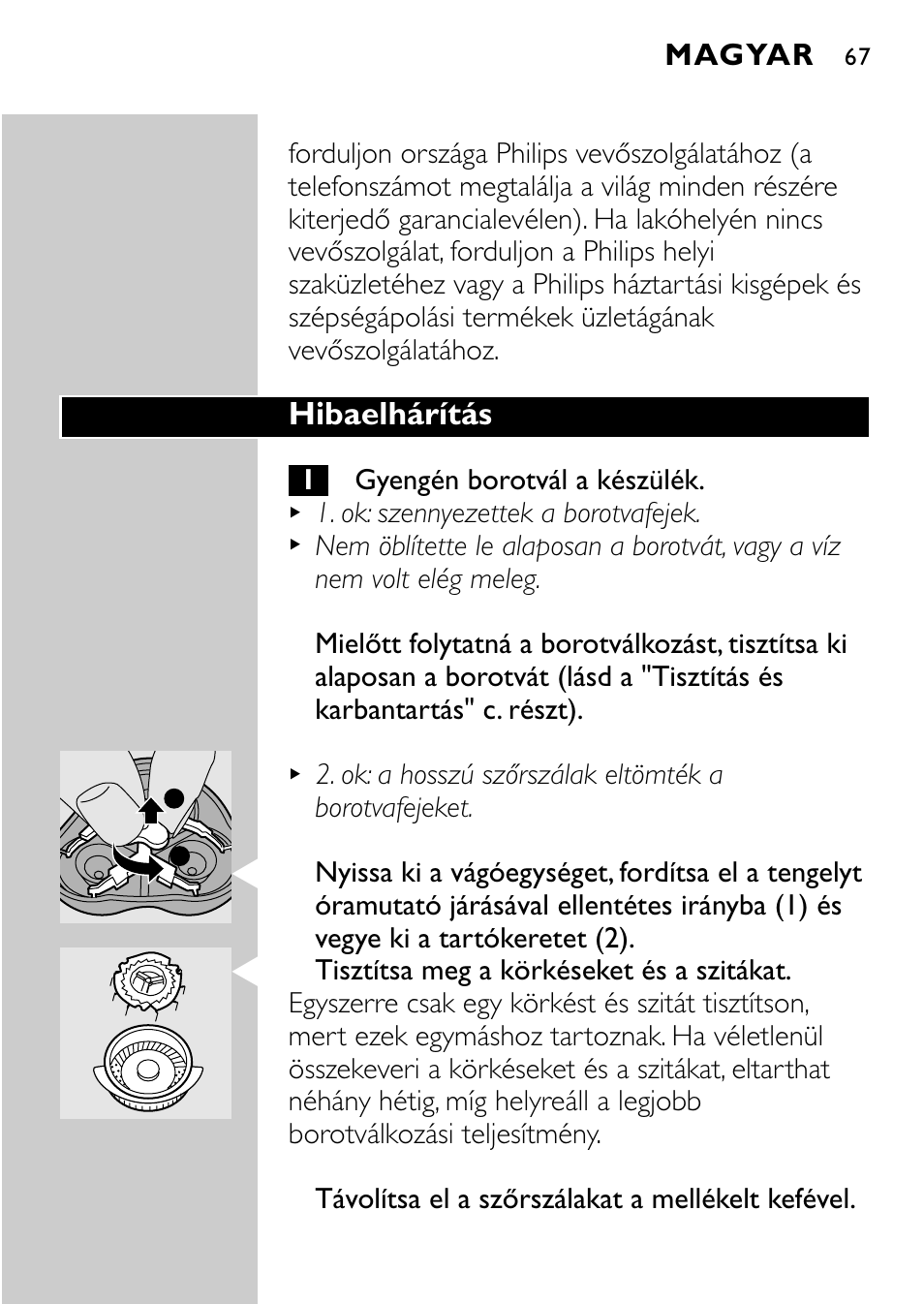 Philips HQ7830 User Manual | Page 65 / 164