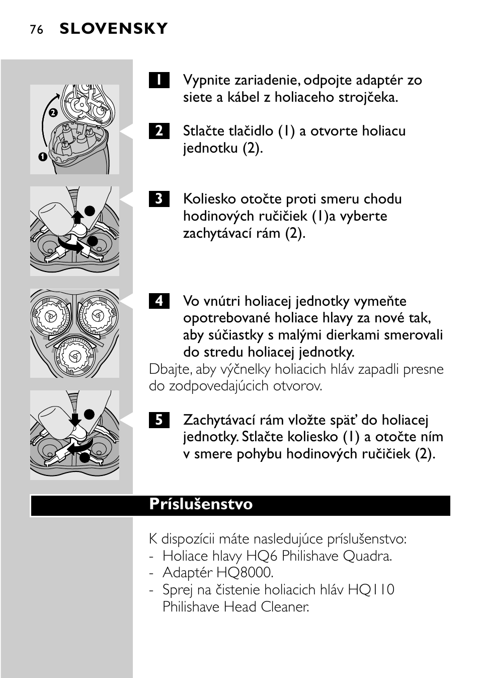 Philips HQ7830 User Manual | Page 74 / 164