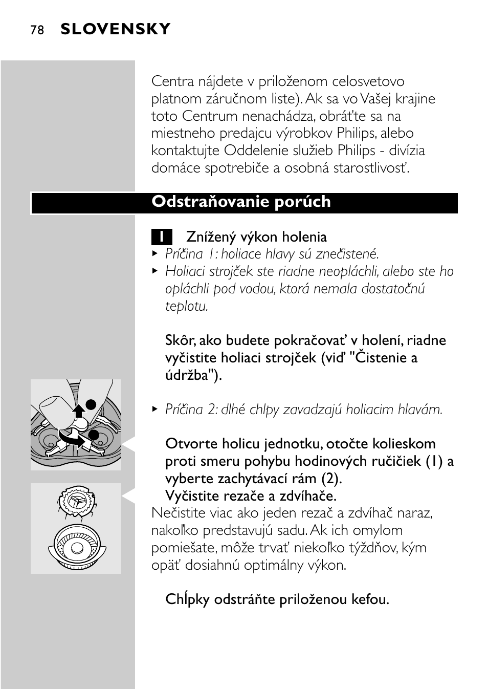 Philips HQ7830 User Manual | Page 76 / 164