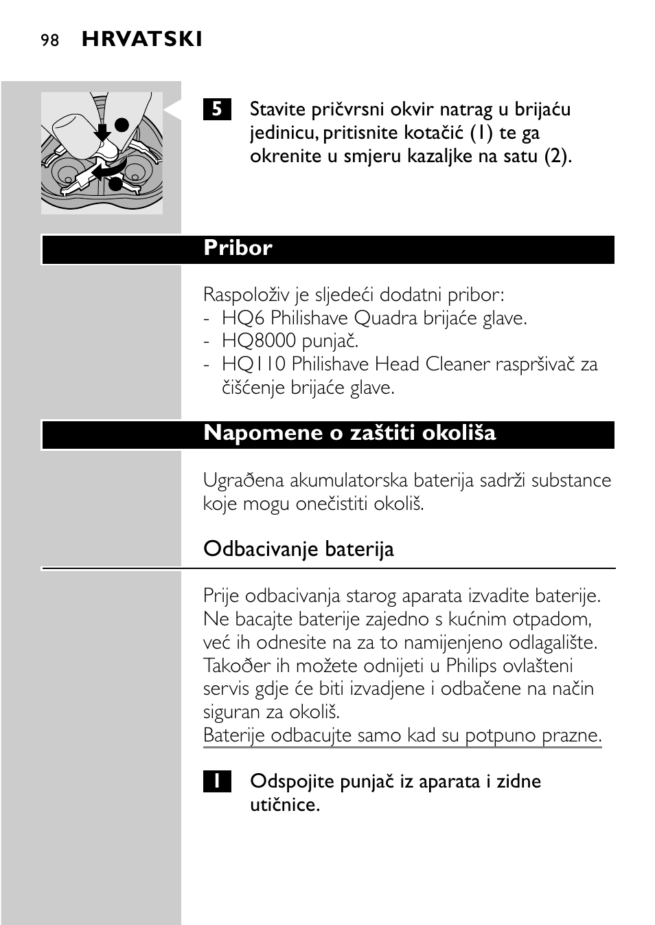 Philips HQ7830 User Manual | Page 96 / 164