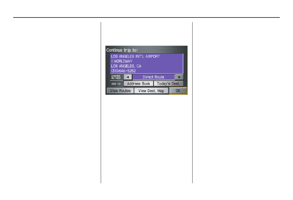 Driving to your destination | HONDA 2010 Element Navigation User Manual | Page 69 / 153